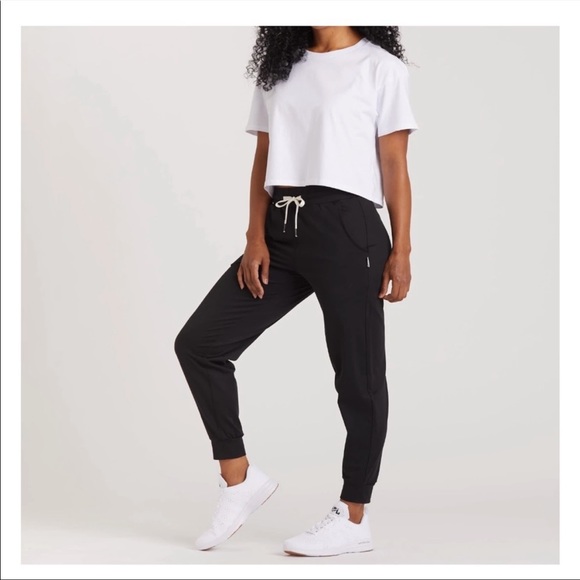 Feat Clothing Roam High Waisted 7/8 Super Soft Joggers Black - Picture 2 of 10
